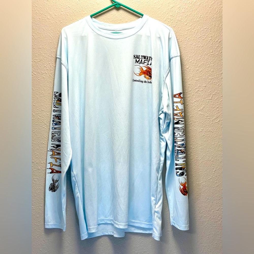 Saltwater Mafia LS Sun Shirt- XXL